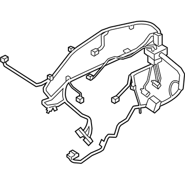 BMW 12518654405 Wiring Harness, Eng. Sensori