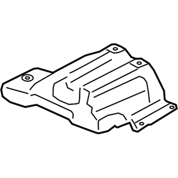 BMW 51487340215 Heat Insulation, Tunnel