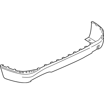 BMW 51127403392 Trim Panel, Bumper, Middle Rear