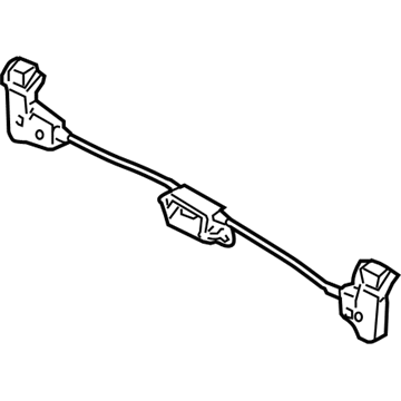 BMW 52209113046 Release, Backrest Frame