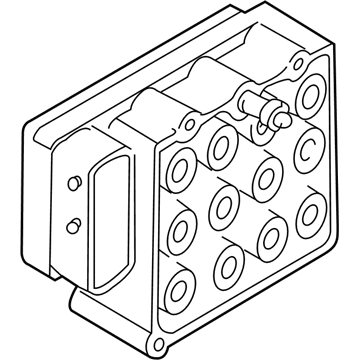 BMW 325i ABS Control Module - 34516756289