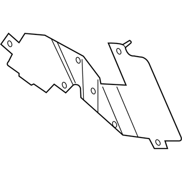 BMW 66218369025 Bracket Control Unit Pdc