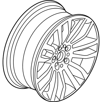 BMW 36116789144 Light Alloy Rim