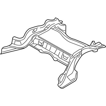 BMW 41118170429 Rear Axle Carrier