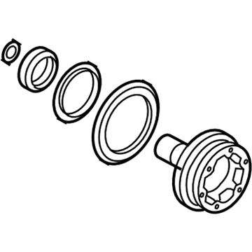 BMW 33137513941 Drive Flange Output