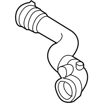 BMW 17127545263 Radiator Coolant Hose