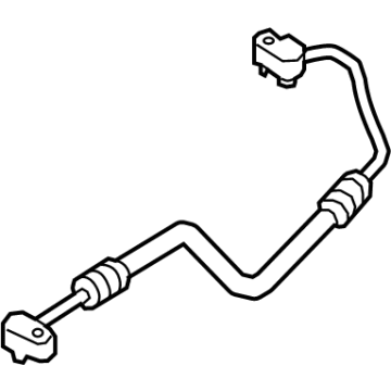 BMW 64539395480 PRESSURE HOSE ASSY COMPRESSO