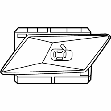 BMW 750e xDrive Door Lock Switch - 61315A205E9