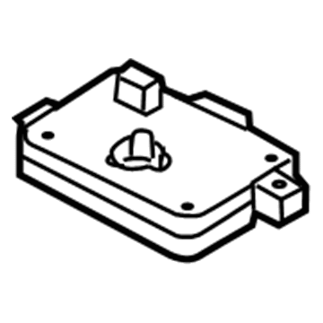 BMW 65206968650 Aerial Amplifier Am/Fm, Right