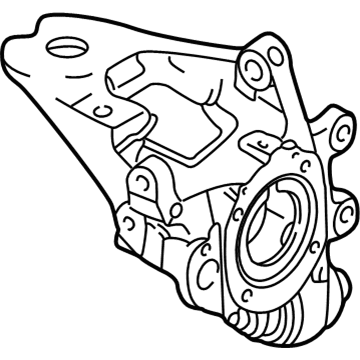 BMW 33321093656 Wheel Carrier, Rear Right