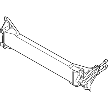 2021 BMW X4 M Transmission Oil Cooler - 17118693360