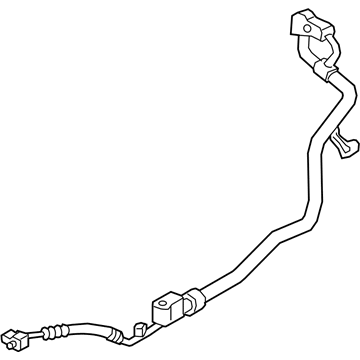 BMW 840i Gran Coupe A/C Liquid Line Hoses - 64539324796