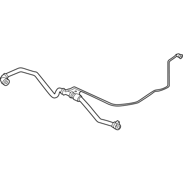 BMW 17125A1BD40 COOLANT FEED LINE RADIATOR