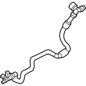 BMW 17125A2EC97 COOLANT FEED LINE RADIATOR