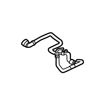 BMW 17125A44090 VENTILATION LINE