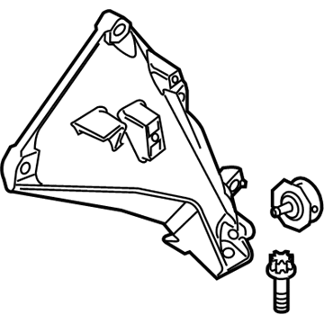 2010 BMW 335d Motor And Transmission Mount - 22116773839