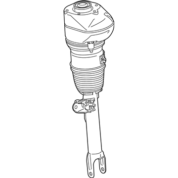 BMW 740i Shock Absorber - 37107915969