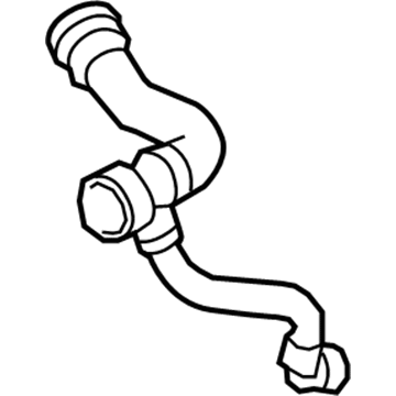 2013 BMW X6 Cooling Hose - 17127586774