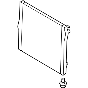 BMW X5 Radiator - 17117807624