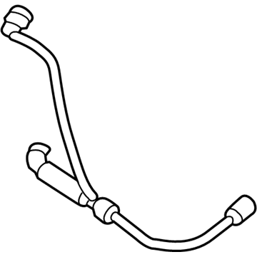 BMW 17128616914 Hose For Engine Inlet-Changeover Valve