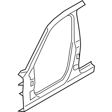 BMW 41007267467 Column A With Left Rocker Panel