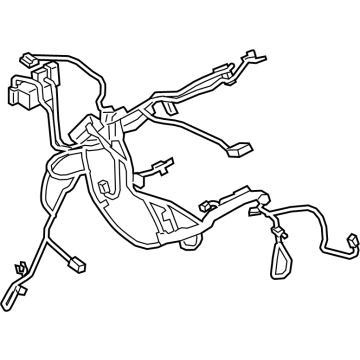 BMW 12518745168 WIRING HARNESS, ENG. SENSORI