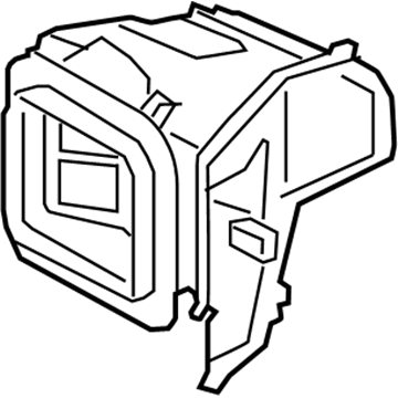 BMW 64115A4D0E5 AIR DUCT