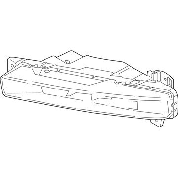 BMW 540i Fog Light - 63177349131