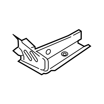 BMW 41007947336 SIDE MEMBER, REAR LOWER RIGH