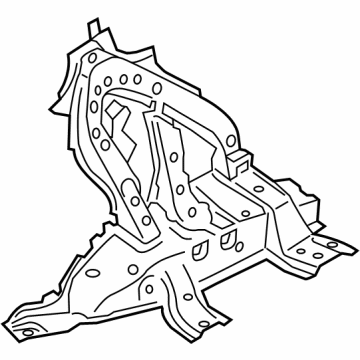 BMW 41007947368 RIGHT INTERIOR COLUMN C