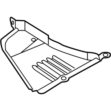 BMW 51717033753 Cover, Bottom Left