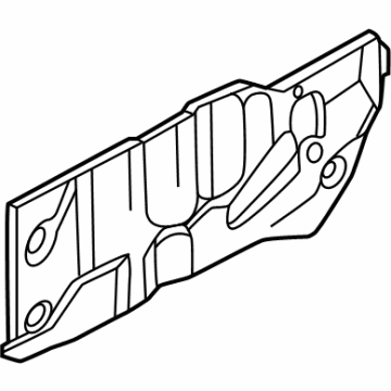 BMW 640i Exhaust Heat Shield - 51487270534