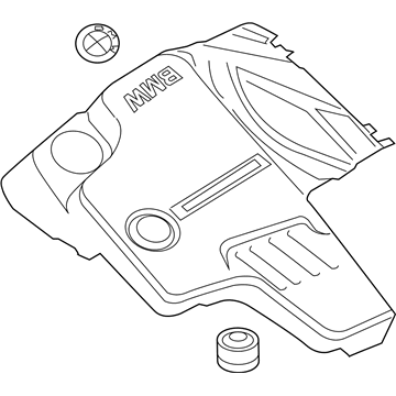 BMW 11127644092 Ignition Coil Covering