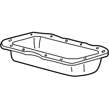 BMW 323i Transmission Pan - 24111218896