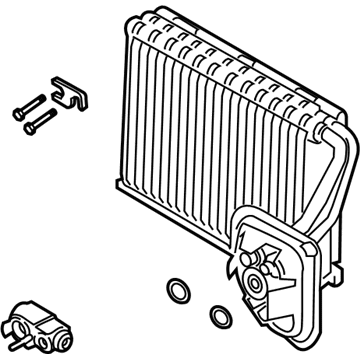 BMW A/C Evaporator Core - 64119496922