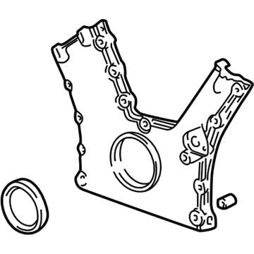 BMW 850Ci Timing Cover - 11141736517