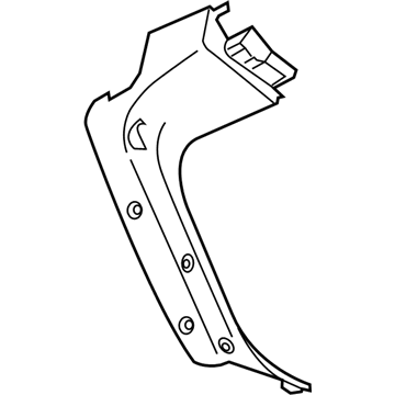 BMW 51497470637 Trim Panel, Tailgate, Inner Left