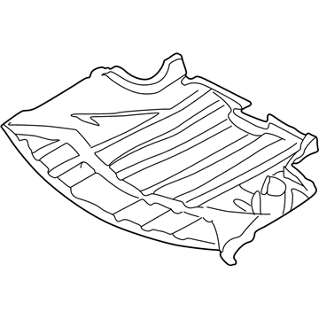 BMW 51718234124 Engine Compartment Screening