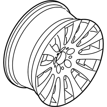 BMW 645Ci Alloy Wheels - 36116765306