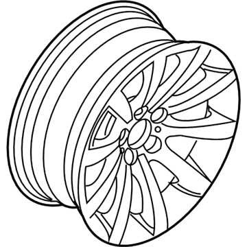 BMW 645Ci Alloy Wheels - 36116770941