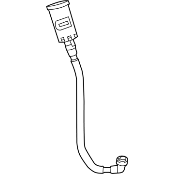 BMW 16117373624 Vent Pipe With Dust Filter