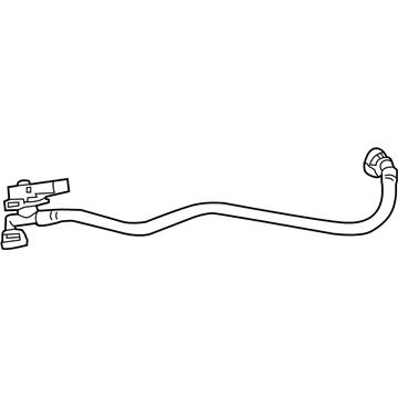 2018 BMW 330e PCV Valve Hose - 13907645859