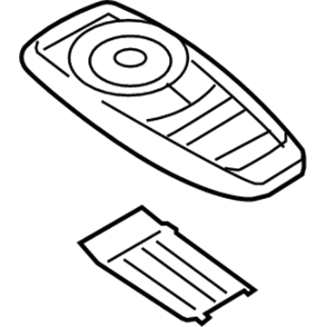 BMW 65129231373 Remote Control, Rear