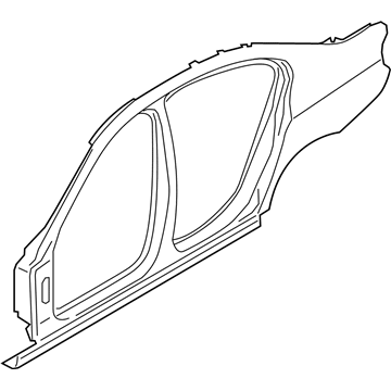 BMW 41007294981 Body-Side Frame Left