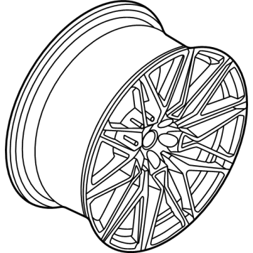 2024 BMW X6 Alloy Wheels - 36119503307