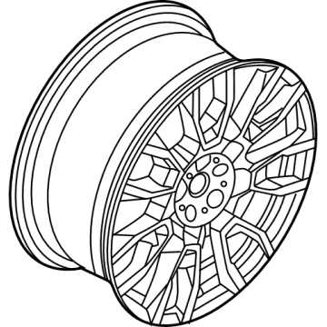 2024 BMW X6 Alloy Wheels - 36116856023