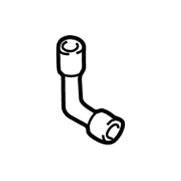 BMW X5 Fuel Filler Hose - 16117174639