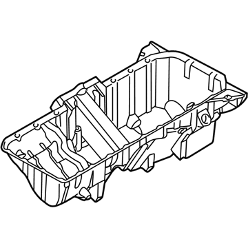 BMW X5 Oil Pan - 11137531944