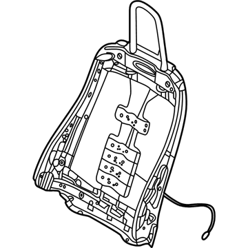 BMW 52108054046 Backrest Frame Electrical. Fa