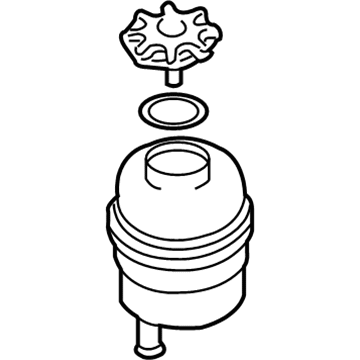 BMW 32416851218 Power Steering Fluid Reservoir